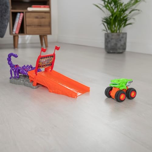 Teamsterz Beast Machines Monster Jaws Scorpion Slam | Scorpion Car Launcher And Car Track Set | Monster Cars Playset With Die-Cast Car | Kids Play Figures And Vehicle Toy Transporter| Ages 3+ - Image 3