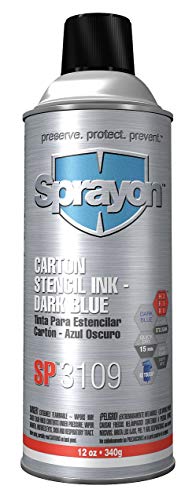 Stencil Ink SP3109 CARTON STENCIL INK DARK BLUE