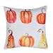 Sumeiwilly Halloween 1 Stück Kissenbezug Weiches Massiv Dekorativen Pumpkin Drucken Quadratisch Überwurf Kissenbezüge Kissen für Sofa Schlafzimmer Auto 45 x 45 cm