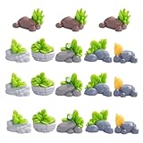 Amélioration de terrarium et de bonsaï : idéal pour ajouter du charme à votre terrarium ou bonsaï, fausse roche, terrarium de paysage miniature