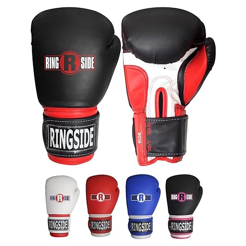 Image of Ringside Pro Style Boxing Training Kickboxing Muay Thai Sparring Gloves