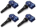 MORESENSOR Compact PRO Series 433MHz TPMS Tire Pressure Sensor 4-Pack | Preprogrammed for Select 150+ European/British Brand Models | Replacement for 36106856209 | Snap-in | KX-S137-SN-4