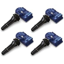 MORESENSOR Compact PRO Series 433MHz TPMS Tire Pressure Sensor 4 -Pack | مبرمج مسبقًا لاختيار 250+ نماذج العلامة التجارية الأوروبية | استبدال 36106798872 5Q0907275 | Snap-in | KX-S005-SN- 4