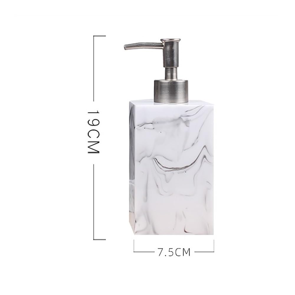 Distributore di Sapone, pressa per Lavaggio a Mano, Dispenser per Shampoo Inn Dew, Bottiglia Vuota, Set per Lavanderia, portasapone