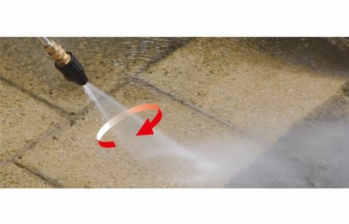 Erie Tools Pressure Washer Rotating Turbo Nozzle 3000 Psi 6.0 Orifice 5.2 Gpm With 1/4In. Quick Connect Plug #TOP7