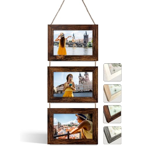NEOWS Bilderrahmen Collage für Mehrere Bilder - Dekorative Bilderrahmenset...
