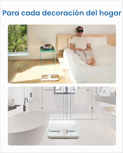 Miniatura 8 de Renpho Bascula De Baño Alta Precisión, Peso Baño Con Pantalla Led, Balanza Peso Corporal Para Fitness, Tecnología Step-On, Apagado Automático, Baterías Incluidas
