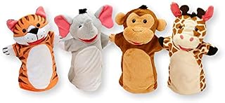 Melissa & Doug Zoo Friends Hand Puppets - The Original