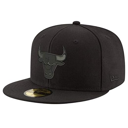 New Era 59Fifty keps - NBA Black Chicago Bulls - 7