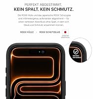 Roxx Silikon Hülle | Wie das Original | Mit Kameraknopf | Passend für iPhone 17 Pro Max | Für MagSafe | Testsieger | Hardcase | Innenschutz | Displayschutz | Kameraschutz – Ansicht 6