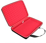 Hermitshell Cas de voyage difficile pour professionnel MPK Mini MK3 25 Clé USB MIDI Contrôleur de clavier (Noir + Rouge)