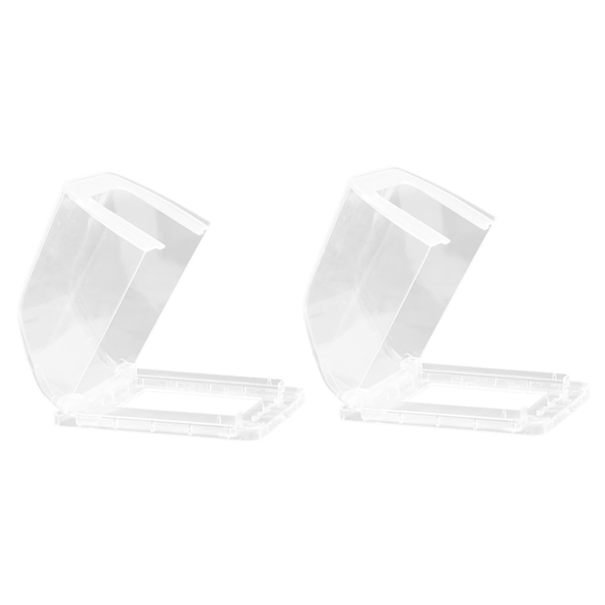 Hemobllo 3 ensembles Cache-Prise De Protection Pour Bébé Protection Pour Prise Électrique Cache-Prise Étanche Cache-Prise Murale Cache-Prise Électrique En Plastique 2 pièces * 3