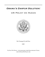 Obama's Darfur Solution: US Policy On Sudan 1442109114 Book Cover