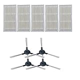 Compatible con Jxjamp 9 unids/Lote Cepillo Lateral + Kit de Filtro para Midea VCR06 VCR07 MR06 MR02 Piezas de aspiradora Accesorios de Repuesto electrodomésticos (Color : 1set)