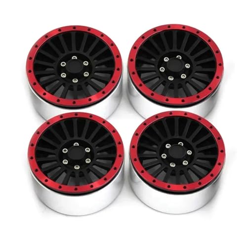 RC���f���p�[�c For Axial For SCX10 For Wraith RR10 For Capra For Traxxas For TRX4 1/8 1/10 135 �~�����[�g�� 2.6 "�r�[�h���b�N�z�C�[�������S���^�C���Z�b�g RC �N���[