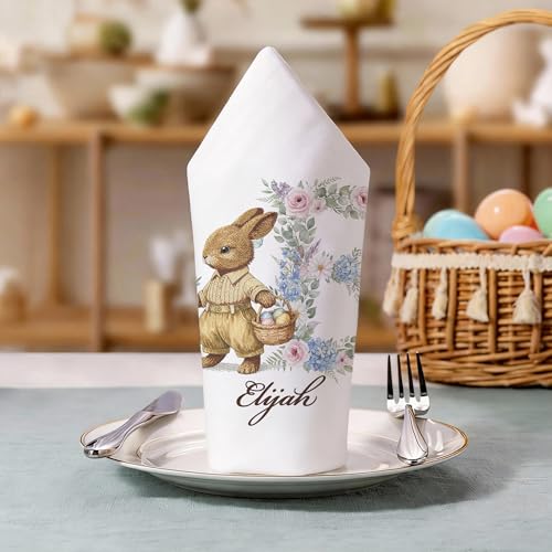 Servilleta de Tela Personalizada para Pascua 17.7 x 17.7 in miniatura 3