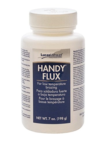 Handy Flux - 7 Oz Jar W/Brush General Purpose Jewelry Making Metal Brazing Soldering Flux #TOP23