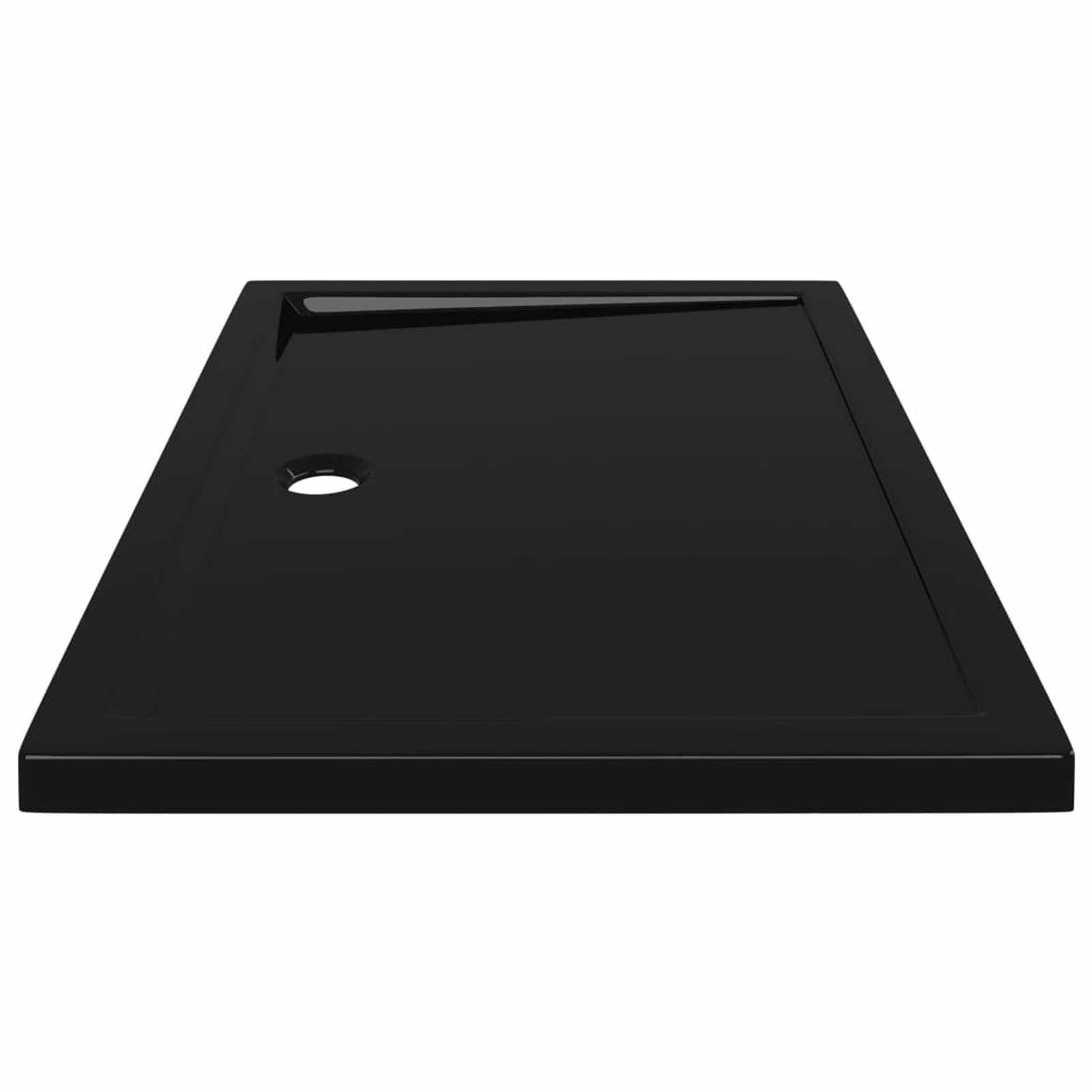 ARKEM Plato de Ducha Rectangular ABS Negro 70x100 cm Mamparas De Ducha