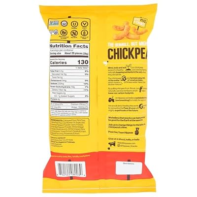 Hippeas Organic Chickpea Puffs, Sriracha Sunshine, 4 oz., 10 Count, Vegan, Gluten-Free