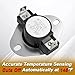 SDRZJX Thermal Limit Switch L145-60F Auto Reset Compatible with Trane Replace#: 111002431 315208 60TX11