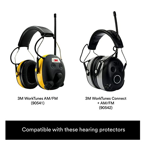 3M Worktunes Hearing Protector Replacement Ear Cushion Hygiene Kit, 1 Pair, Works With Worktunes Am/Fm (90541) And Worktunes Connect + Am/Fm (90542) #TOP4
