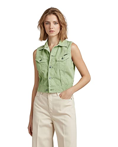 G-STAR Veste Sans Manches Slim Denim blouson en jean sans manche mode femme