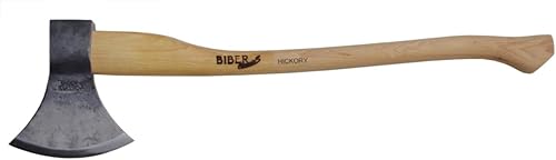 Biber Muller Castor-Hacha Broad Broad Broad 56.44 oz,5.65 Pound– Línea Classic-S – Mango de nogal americano – Forjado a mano en Austria- 7019,16