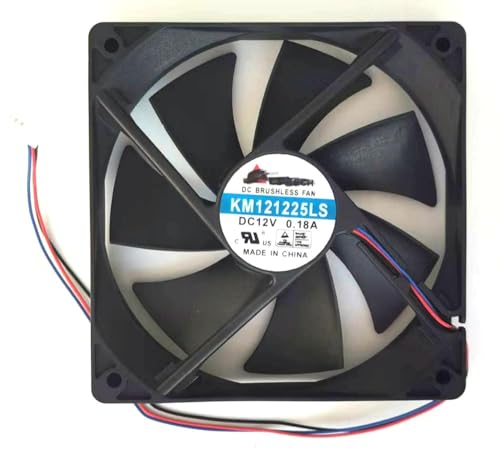 Ventilateur de boîtier 120mm Y.S. Tech KM121225LS pour PC de bureau 3 broches Molex