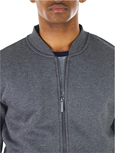 Image of ToBeInStyle Men's Durable and Consistantly Stylish Fleece Bomber Jacket