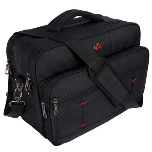 EAAKIE Arbeitstasche Umhängetasche Flugbegleiter Herrentasche XXL (Querformat 3)