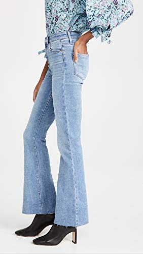 PAIGE Women's High Rise Laurel Canyon 32" Flare in Marienne4
