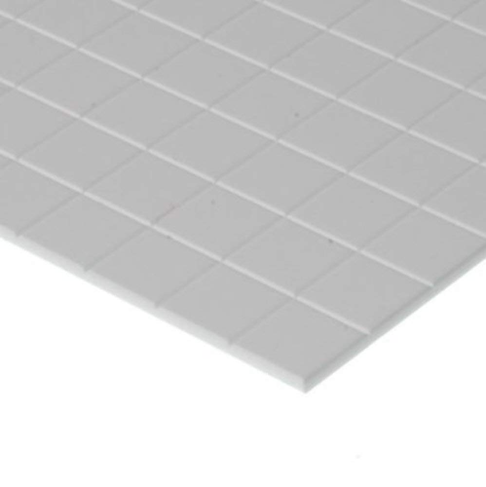 Evergreen 4516 - Paving Slabs, Game, 1 x 150 x 300 mm, Grid 6.3 x 6.3 mm, Pack of 1