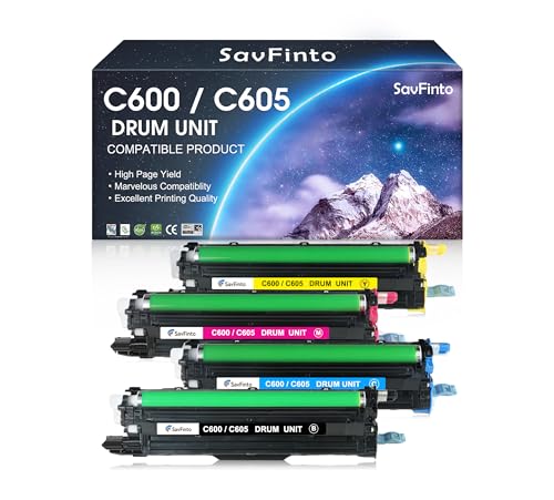 Tambour Xerox C600 C605 lot de 4 cylindres pour réparer l'imagerie usée
