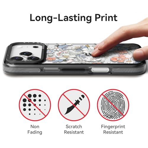 Bouvardia for iPhone 17 Pro Case, Compatible with Magsafe, Cute Girly Design for Women, Shockproof & Aesthetic, Floral: Flowers in Bloom by Bouvardia - Image 5