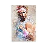 GSDGH Poster mit Superstar Tennis Player Rafael Nadal HD 