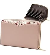 Amazon | [Elegante] 公式 Flower 通帳ケース 磁気防止 スキミング防止