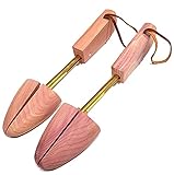 近藤 シューキーパー レディース 木製 革靴 用 天然 レッド シダー 防臭・防虫・芳香・吸湿力 型崩れ防止 婦人用 M:24.5-26cm (ギフトボックス入り)