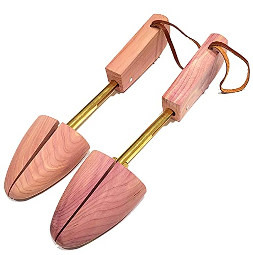 近藤 シューキーパー レディース 木製 革靴 用 天然 レッド シダー 防臭 防虫 芳香 吸湿力 型崩れ防止 婦人用 M:24.5-26cm