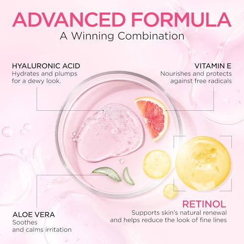 Image of Retinol Serum for Face with Hyaluronic Acid & Vitamin E 8 Oz