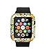Iwatch Case 42mm,Apple Watch Sport Edition Cover Beautiful Luxury Colorful Art Rose Flower Floral Print Series 1 Series 2