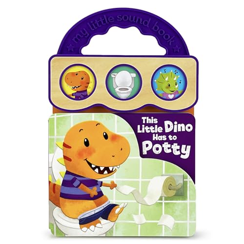 Image of This Little Dino Has to Potty: Children's Toilet Training Sound Book for Dinosaur Fans (Interactive Potty Training Take-along Early Bird Children's Sound Book)