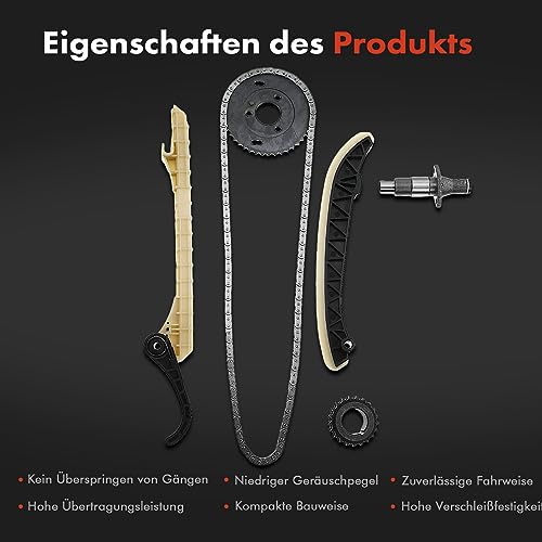 Steuerkettensatz für A-Klasse W169 B-Klasse W245 1.5L 1.7L 2.0L Benzin 2004-2012 0009931176