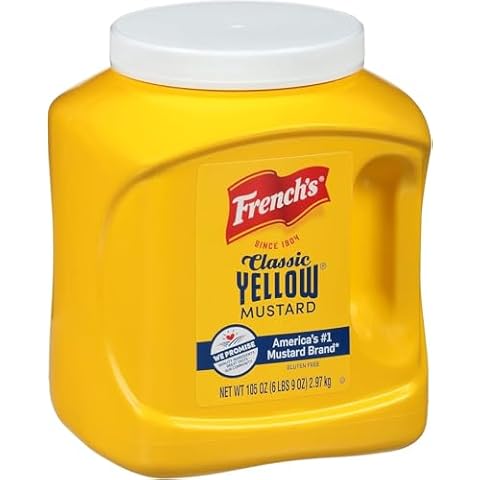 French's Classic Yellow Mustard, 2.9kg Bulk Cover