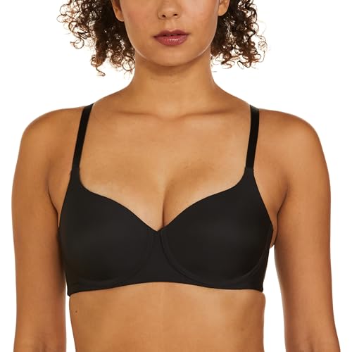 Image of Triumph T-Shirt Bra for Women Invisible Padded Wireless Lingerie Body Make-Up Series Seamless Everyday Bra Lycra Xtra Fine Breathable Support Invisible Second-Skin Full Coverage Pack of 1