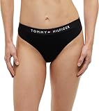 Tommy Hilfiger Damen String Tanga, Schwarz (Black), S
