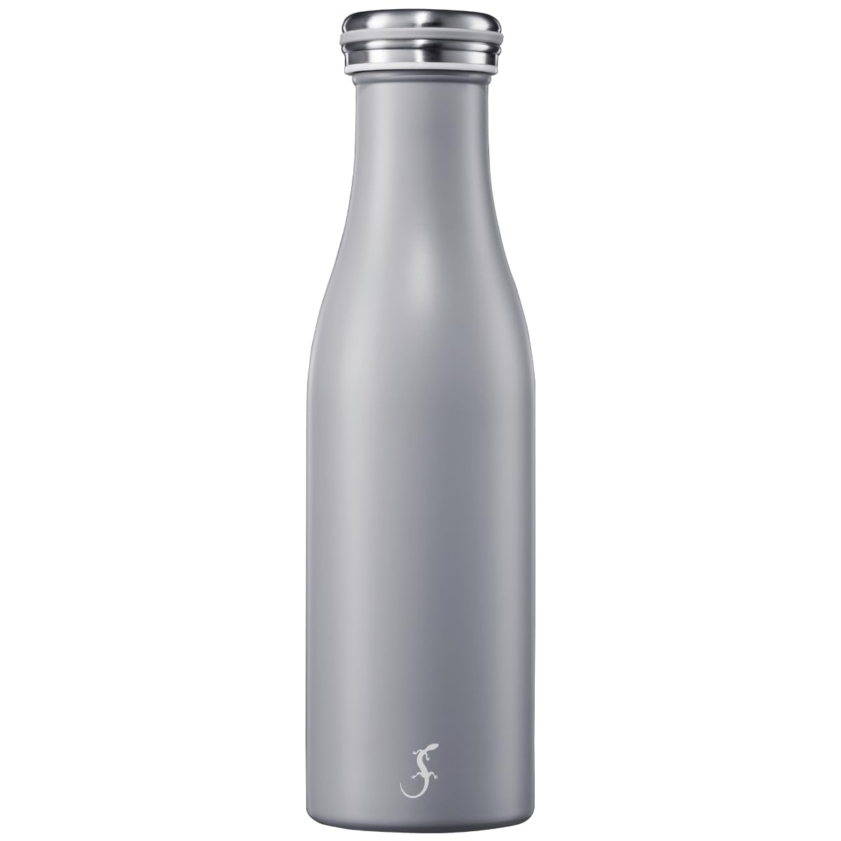 LURCH Stainless Steel Insulated Flask 0.5 L in Jura Grey - Perfect for Any Activity