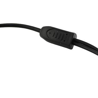 2pcs CCTV DC Power Splitter Cable 5.5mm x 2.5mm Female Jack to 2 Male Splitter Connector Cable 5.5mm x 2.5mm Adapter for LED Strip Surveillance Camera Security Camera