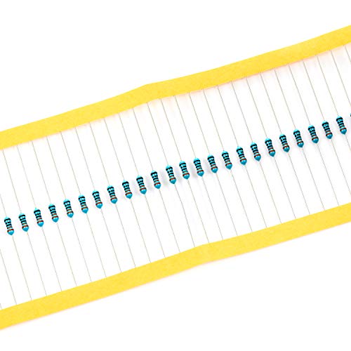 Chanzon 100Pcs 330 Ω Ohm Resistor 1/4W (0.25W) Metal Film Fixed Resistor 0.01 ±1% Tolerance 330R Mf Through Hole Resistors Current Limiting Rohs Certificated #TOP3