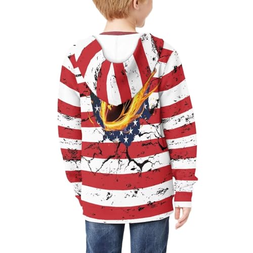 Image of Coloranimal Unisex Girls Boys Long Sleeve Casual Hoodies & Sweatshirts Tops Kids Zip Up Jacket Coat Age 6-16 Year
