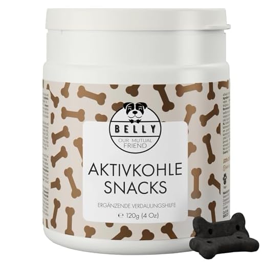 Belly® Natürliche Kohletabletten für Hunde
